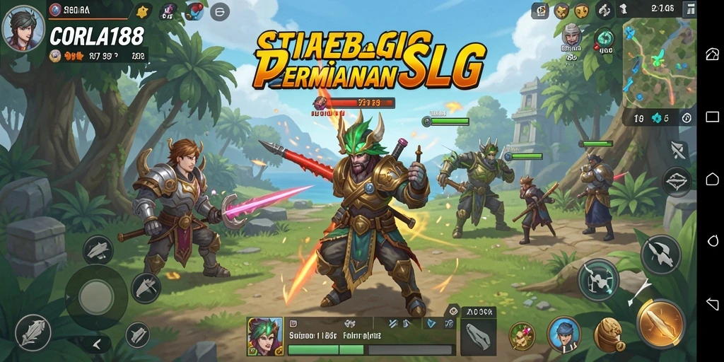 Screenshot gameplay <strong>CORLA188</strong> yang menampilkan pertarungan strategis yang mendebarkan.