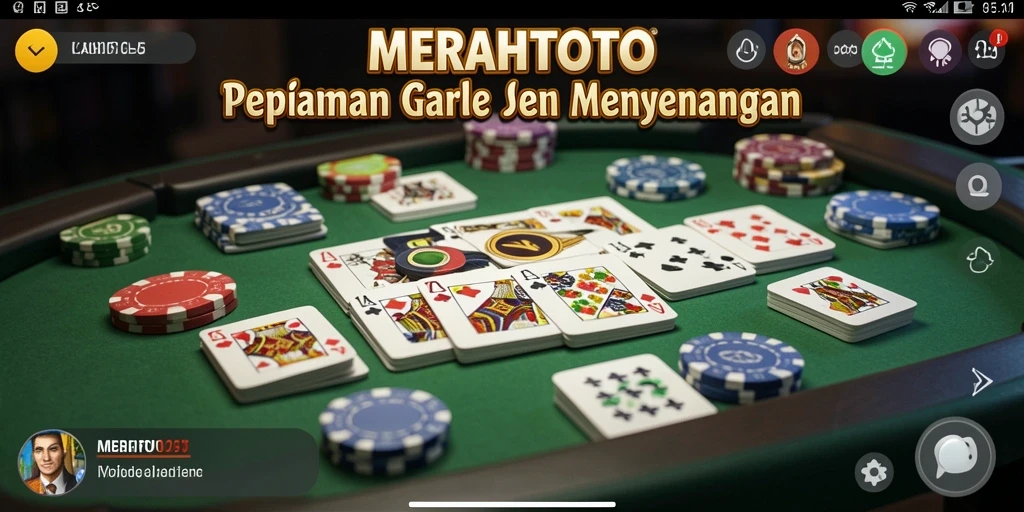 Tampilan antarmuka permainan Gaple yang menarik dan interaktif.