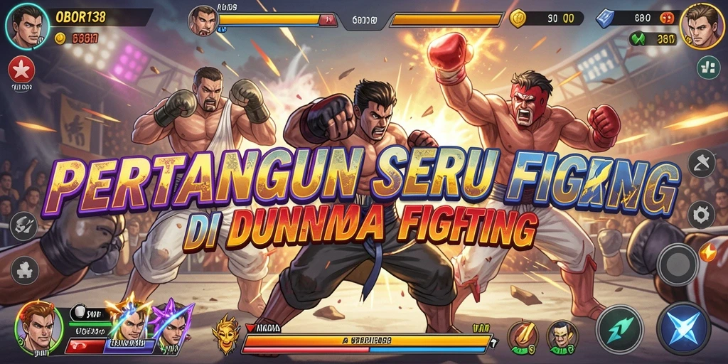 Gameplay seru OBOR138 dengan pertarungan mendebarkan dan karakter beragam.