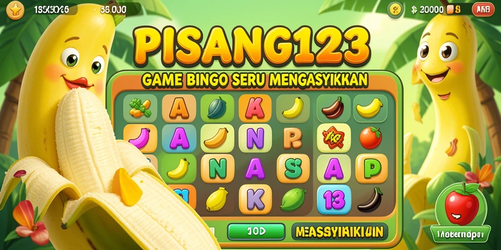 Gameplay seru dan mengasyikkan di PISANG123 dengan Bingo.