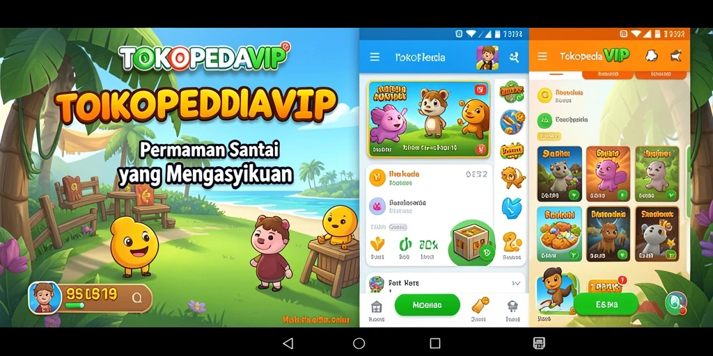 Gambaran menarik dari gameplay TOKOPEDIAVIP yang penuh warna dan menyenangkan.